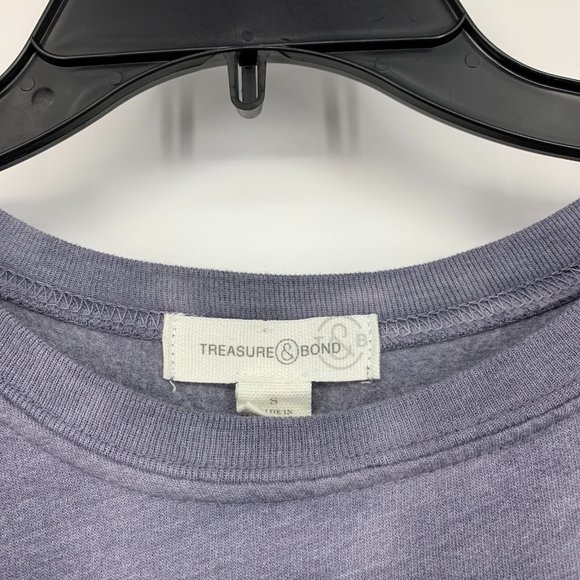 Treasure & Bond Sweatshirt Tie Dye Pullover Long Sleeve - Picture 3 of 9